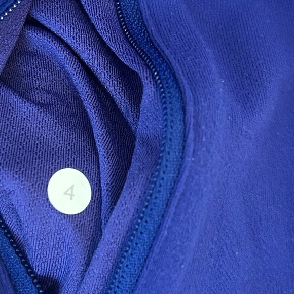 Lululemon Stride Jacket- Full Zip High Collar Hooded Athletic Jacket- Size 4 - Picture 8 of 10